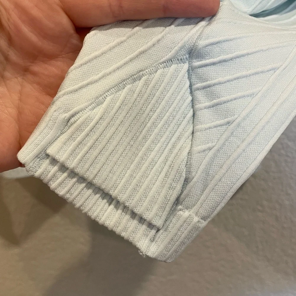 Lululemon Rest Less Hoodie in Aerial Current Sheer Blue - Size 10 - Picture 10 of 12